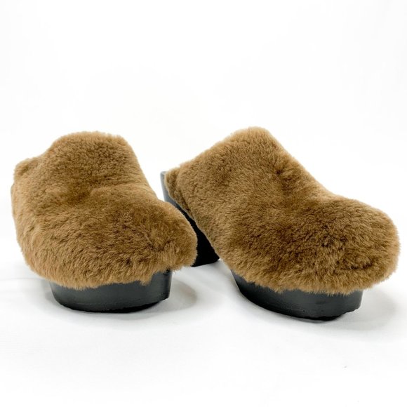 No. 6 Collina Strada Kira Platform Clogs Shearling - Picture 3 of 7